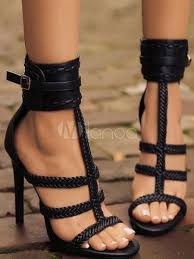 Black Ankle Strap High Heel Sandals High Heel Sandals Women Gladiator Sandals Brown Open Toe Ankle Strap Sandal Shoes Fashion High Heels Heel Sandals Outfit High Heel Sandals