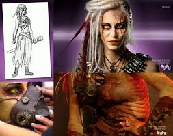 Face Off Season 08 Episode 14 The Dream Team Team Emily S Characters For The Post Apocalyptic Film Pa Face Off Season 8 Face Off Special Effects Makeup