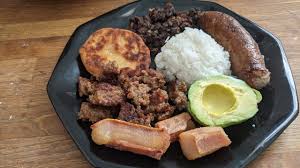 Bandeja Paisa Gigantic Colombian Meat Platter With Avocado