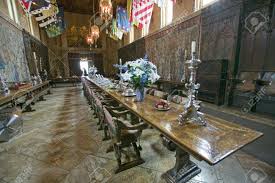 The wines to complement your meal are chosen from some of the finest vineyards from around the world. Dining Room And Table Settings At Hearst Castle America S Stock Photo Picture And Royalty Free Image Image 20490649