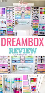 A perfect spot for cricut crafting. Dreambox 2020 Review The Ultimate Craft Room Organization System