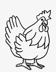 Cute And Beautiful Hens Colour Drawing Hd Wallpaper Farm Animal Coloring Pages Chicken Coloring Pages Chicken Coloring
