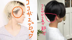耳かけで女性らしさを作るマニッシュショート Lee