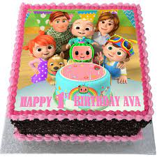 Cocomelon happy birthday cake cupcake topper pack of 8. Cocomelon Birthday Cake Flecks Cakes