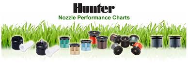 Hunter Nozzle Performance Charts For Lawn Sprinklers
