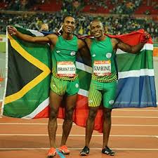 Akani simbine smashed his south african 100m record as he clocked 9.89sec to beat jamaican star asafa powell in three sprinters named for this race.simbine's agent, peet van zyl, appealed his. Simbine S Mom Takes Day Off Work To Watch Golden Son Stun The World Sport