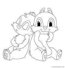 Select from 35418 printable crafts of cartoons, nature, animals, bible and many more. Chip And Dale Coloring Pages Cartoons How To Draw Chip And Dale Printable 2020 1676 Coloring4free Coloring4free Com