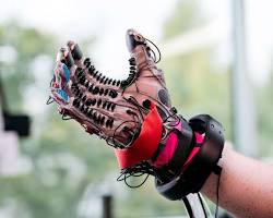Image of Haptic Feedback VR Gloves