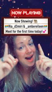 Ria and Amber Meet First Video