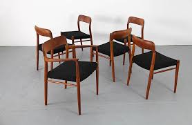 5 out of 5 stars. Set Of Six Teak Dining Chairs By Niels O Moller Adore Modern