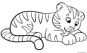 Maybe you would like to learn more about one of these? Coloriage Tigre Bebe Pour Enfants Dessin Tigre A Imprimer