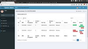 Aplikasi ini berbasis source code yang sudah melalui tahapan uji coba dan sudah dibuktikan berhasil. Download Aplikasi Absensi Online Karyawan Berbasis Web