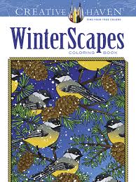 Creative haven naturescapes coloring book by patricia j. Creative Haven Winterscapes Coloring Book