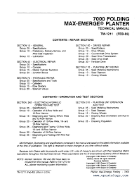 john deere 7000 folding max emerge planter tm1211 technical manual pdf