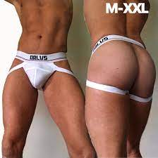 Mens Extreme Butt Expose Sexy Jock Strap Sporty Underwear Jockstrap Brief  White | eBay
