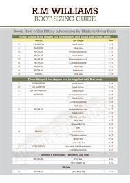 36 Faithful Womens Boot Width Size Chart