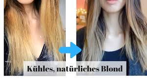 blond aschig farben ohne chemie i haare geschmeidig werden lassen youtube