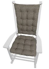 Black And White Buffalo Plaid Rocking Chair Cushions Pin On Nursery Inspiration Black And White Buffalo Check Nursery