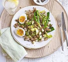 Cannellini Bean Egg Salad With Crispy Crumbs Bbc Good Food Recipes Healthy Lunch Lunch Recipes