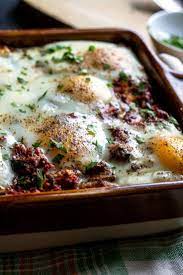 Indian Spiced Tomato And Egg Casserole Recipe Recipe Recipes Cooking Vegetarian Recipes