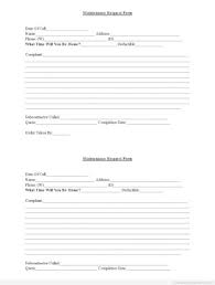 Excel makes it easy to work with data tables, but first you must get that data into tables. Free Printable Maintenance Request Form Template