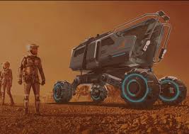 A mars rover is an automated motor vehicle that propels itself across the surface of the planet mars upon arrival. Modular Mars Exploration Modules Futuristic Mars Rover