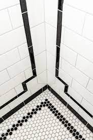 Black and white art deco bathroom. Black And White Art Deco Bathroom Midcentury Bathroom Providence By Cypress Design Co Houzz