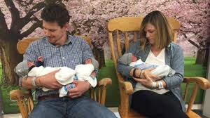 The triplets grew up not knowing they each had identical siblings. Baltimore Mom Gives Birth To Incredibly Rare Identical Triplets Abc News