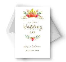 Say Congrats With A Free Printable Wedding Card Wedding Congratulations Card Wedding Cards Free Wedding Cards