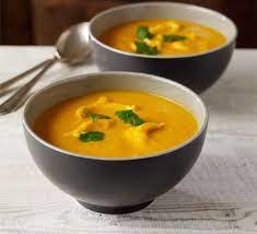 Thai Chicken And Sweet Potato Soup Recipe Bbc Good Food Recipes Soup Maker Recipes Sweet Potato Soup