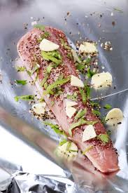 In a bowl, whisk together the mustard, olive oil, salt, pepper, garlic powder, oregano. How To Cook Pork Tenderloin In Oven With Foil Familynano