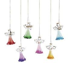 ( 3 customer reviews) $ 0.69. 12 Shimmering Colored Glass Angel Christmas Tree Ornaments Gifts Buy Online In Faroe Islands At Faroe Desertcart Com Productid 42883056