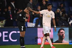 A witless verratti free kick is headed clear by lukaku, and united have closed out one of goal! Starting Xi Paris Saint Germain Vs Manchester United The Busby Babe