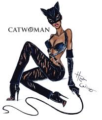 Haydenwilliamsillustrations Hayden Williams Cat Woman Costume Catwoman