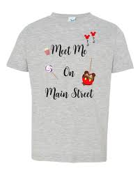 Kids Mickey Meet Me On Main Street Tee Products Kids