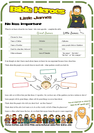 Little James Luke 6 Worksheet Jesus Without Language Bible Science Bible Class Bible Activities