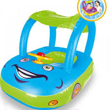 Baby Float Seat Car Sun Shade Baby Swim Inflatable Donut Ring Children Rubber Circles Flotador Swimtrainer S In 2020 Baby Float Swimming Pool Accessories Baby Swimming