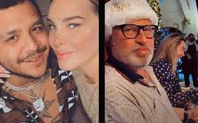 Christian nodal después de borrar y volver a subir las fotos con belinda. Belinda Nodal Imita A Su Suegro Pasan Navidad Juntos Video
