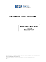 Mfe was first formed in 1991 and has worked in over 50 countries throughout the world and are currently working in asia, south east asia, middle east, europe, north africa, sub sahara. Mfe Component Description Oct 12 Beam Structure Economic Sectors