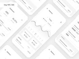 Time Tracker App Wireframe Day 199 365 Project365 App Wireframe Time Tracker App Design Inspiration