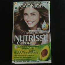 Dark brown, medium brown, brown. Garnier Nutrisse Permanent Hair Dye 6 0 Light Brown 100691486 For Sale Online Ebay