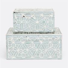 Newchic offer quality large mirrored jewelry box at wholesale prices. Graphic Tikra Mirrored Boxes Mecox Gardens