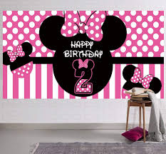 Check spelling or type a new query. Buy Minnie Mouse 2nd Birthday Backdrop Minnie Mouse 2nd Birthday Banner Party Supplies Minnie Mouse 2nd Birthday Decorations Second Birthday Photography Background 6 6 X 3 3 Ft Online In Turkey B08flxfxq2