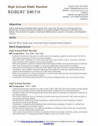 Teacher resume format in word free download india teacher. High School Math Teacher Resume Samples Qwikresume