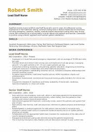 Putting a loved one in a nursing home can be a tough decision. Staff Nurse Resume Samples Qwikresume
