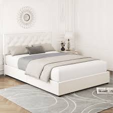 Homfa Full Size Bed Frame With Storage
