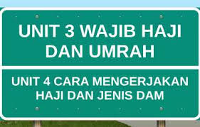 Haji tentu saja berbeda dengan umrah. Unit 3 By Tuan Azreen