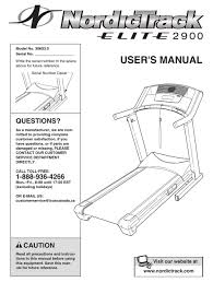Every time i increase the resistance it will go to that level of. Nordictrack Elite 2900 0603 0 User Manual Pdf Download Manualslib