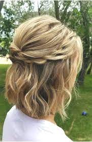 45 Half Up Half Down Wedding Hairstyles Ideas Wedding Forward Shorthair Frisuren Hairst Medium Length Hair Styles Hair Styles Updos For Medium Length Hair