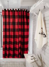 Black And White Buffalo Plaid Bathroom Decor Buffalo Check Shower Curtain Buffalo Check Shower Curtain Shower Curtain Decor Bathroom Decor